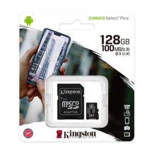 MicroSD 128GB Kingston Class 10