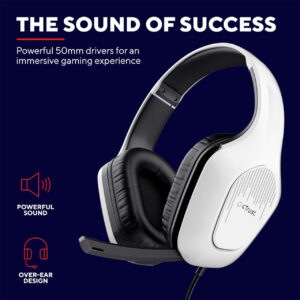 Gaming Slusalice Trust Zirox White