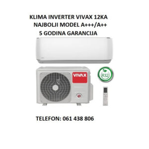 Klima Inverter Vivax 12ka -25 A+++/A++