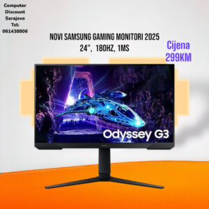 Gaming Monitor 24" Samsung 180 Hz