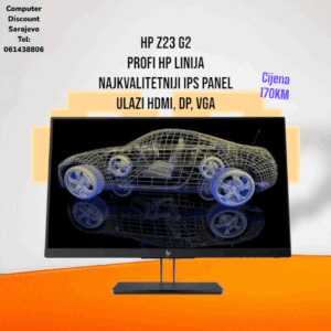 Monitor HP Z23N G2, IPS, HDMI, DP