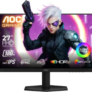 Gaming Monitor 27" 180Hz AOC IPS